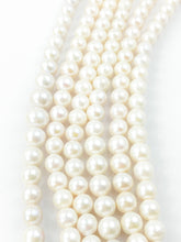 Stunning white Edison pearl strand, SKU# 11185
