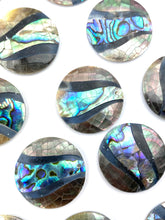 Circle abalone mother of pearl, SKU# M756