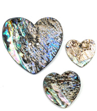 Heart abalone mother of pearl