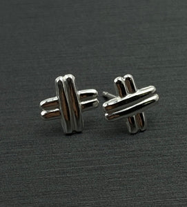 Sterling silver earring studs, SKU# 1815-5