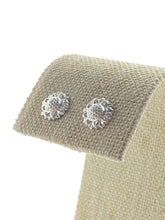 Sunflower sterling silver earring studs, SKU# 1796-5