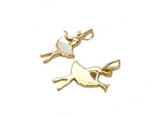Gorgeous Gold Plated Mother of Pearl Ballerina Charm