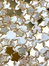 Gold Plated Star Mother of Pearl Charm