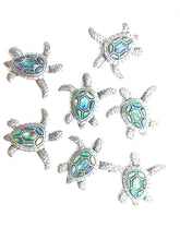 Abalone Mother of Pearl turtle pin