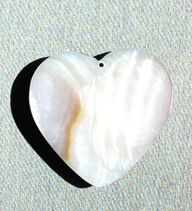 Stunning heart abalone mother of pearl, SKU#M829