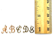 14K Solid Gold Initials / Letters
