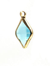 Aqua blue diamond crystal, Sku#1078-1