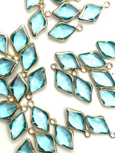 Aqua blue diamond crystal, Sku#1078-1