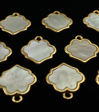 14KGF abalone mother of pearl charm, SKU#M1057