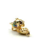 14KGF fish abalone mother of pearl pendant, SKU# M1053