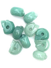 Skull Carved Stone Beads, Sku#M1216-1
