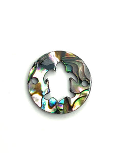 Abalone Turtle Pendant, Sku#M1231