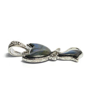 Cat abalone mother of pearl pendant, SKU#M892