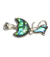 Cat abalone mother of pearl pendant, SKU#M892