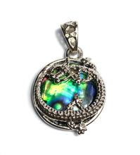 Dragon abalone mother of pearl pendant, SKU#M995
