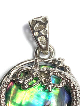 Dragon abalone mother of pearl pendant, SKU#M995