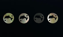 Mother of Pearl Dolphin Carved Bead