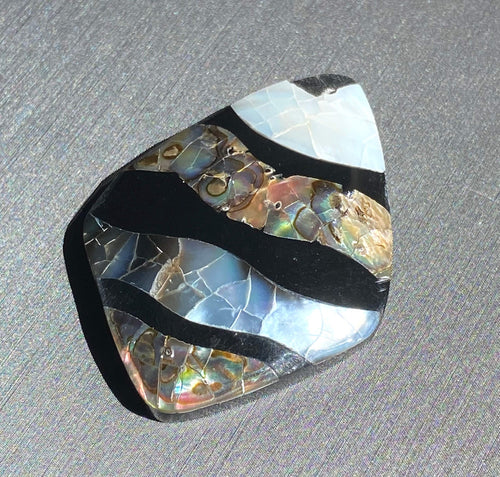 Diamond shape abalone mother of pearl bead, SKU#M812