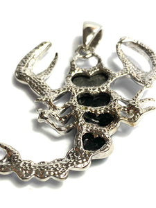 Stunning scorpion abalone mother of pearl pendant, SKU# M986