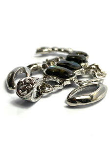 Stunning scorpion abalone mother of pearl pendant, SKU# M986