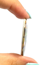 Heart abalone mother of pearl bead, SKU#M786