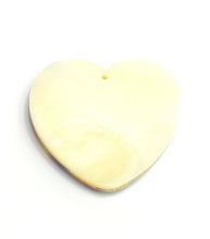 Heart abalone mother of pearl bead, SKU#M786