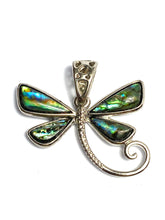Dragonfly abalone mother of pearl pendant, SKU#M983