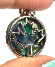 Leaf abalone mother of pearl pendant, SKU#M994