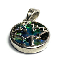 Leaf abalone mother of pearl pendant, SKU#M994