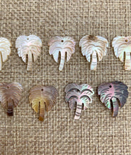 Mother of Pearl Palm Tree Charms