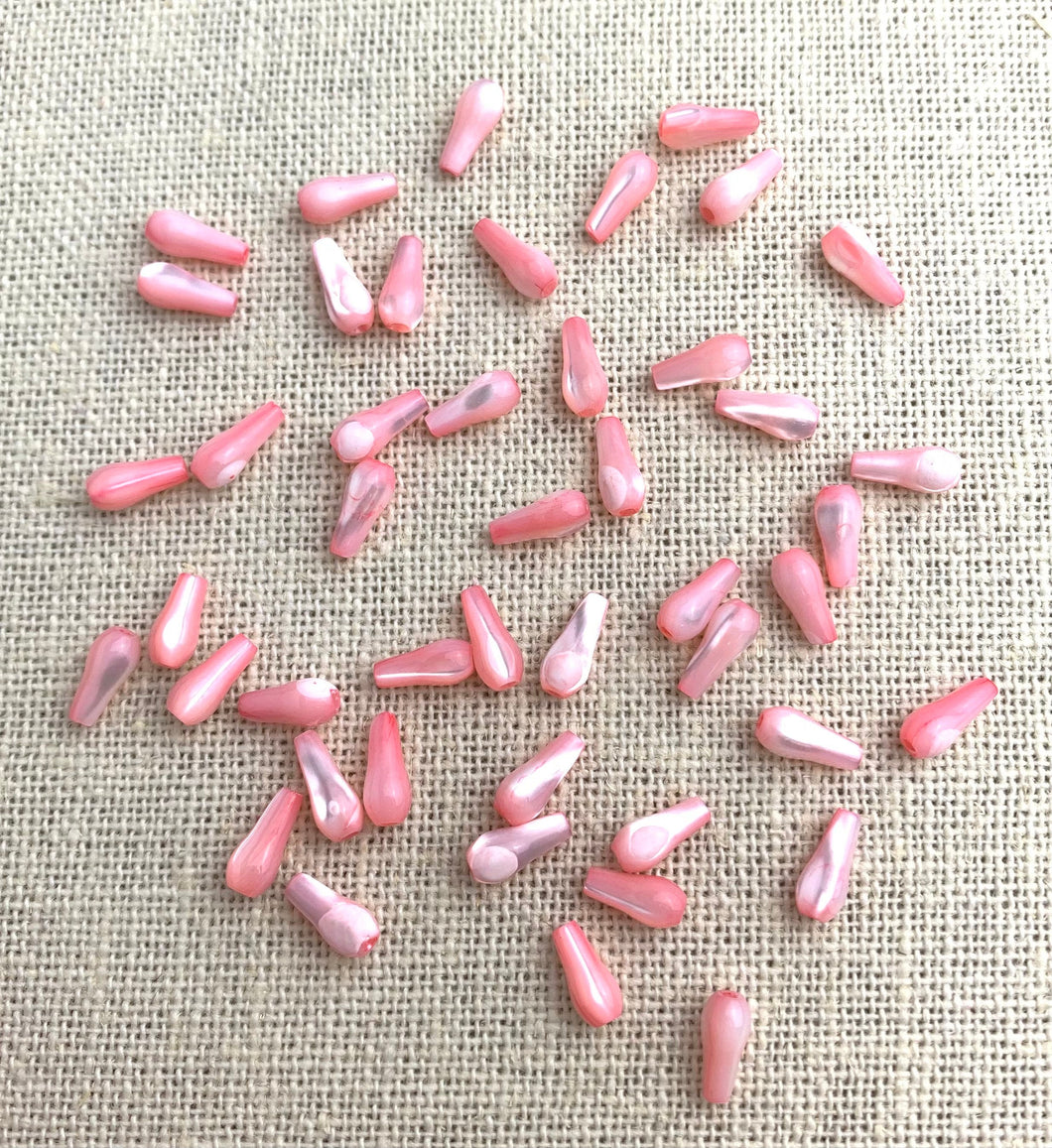 Pink Mother of Pearl Beads