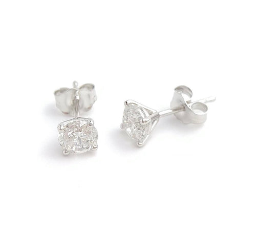 0.80 CTW Diamond 14k Gold Stud Earrings