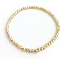 14k Gold Filled Beaded Bracelet