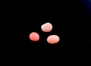 Natural Conch Loose 3 Pearls Total 4.76ct No. B1