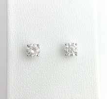 0.80 CTW Diamond 14k Gold Stud Earrings