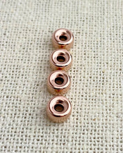 Rose Gold Filled Rondelle 6.0x3.4mm w/1.5mm Hole