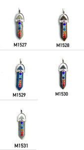 Crystal, Crystal Point Pendant, Hexagonal, Gemstone, Pendants
