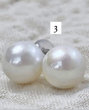 Stunning pearl earring studs, SKU# 3015