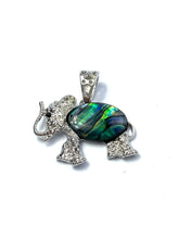 Elephant abalone mother of pearl pendant, SKU#M927