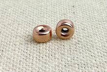 Rose Gold Filled Rondelle 6.0x3.4mm w/1.5mm Hole