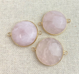 Rose Quartz Charm