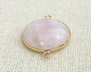 Rose Quartz Charm