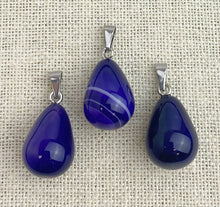 Purple Agate Pendant