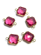 Square crystal jewel