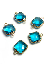 Square crystal jewel