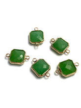 Square crystal jewel