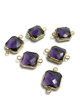 Square crystal jewel