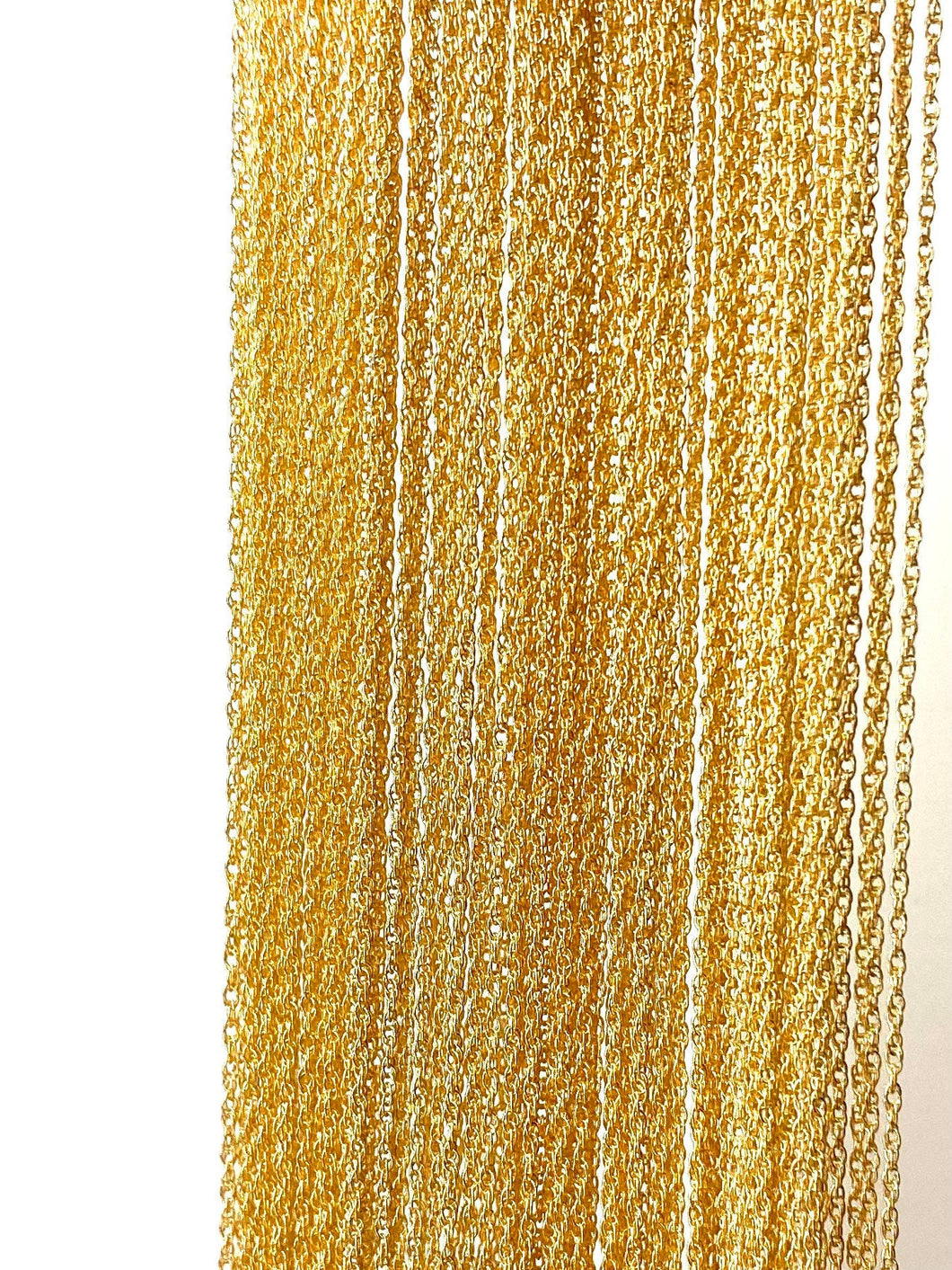14K Gold Filled 22” 1.2mm Rope Chain, Sku#S009R/22