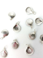 Sterling Silver Sea Shell Charm, Sku#513C