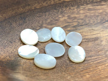 Oval Mother Of Pearl Beads, Sku#M2050